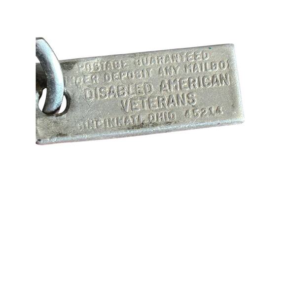 Vintage Montana Disabled American Veterans Mini License Plate DAV Key Chains - 7 - Picture 6 of 6